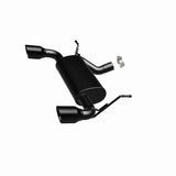 MagnaFlow 07-17 Jeep Wrangler JK 3.8/3.6L Dual Split Rear Exit Black Axle-Back Exhaust Magnaflow Axle Back  AXOPROS