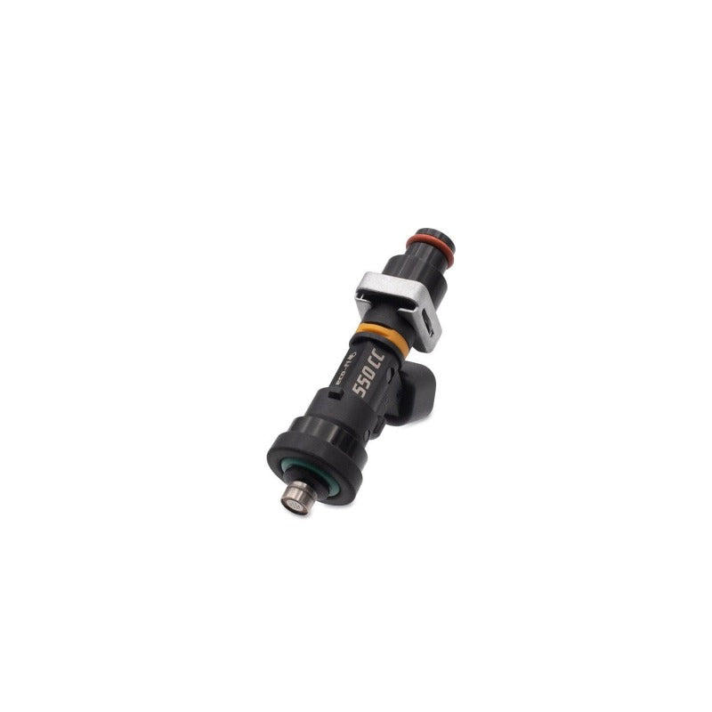 BLOX Racing Eco-Fi Street Injectors 550cc/min w/1/2in Adapter Honda B/D/H Series (Set of 4) BLOX Racing Fuel Injectors - Single  AXOPROS
