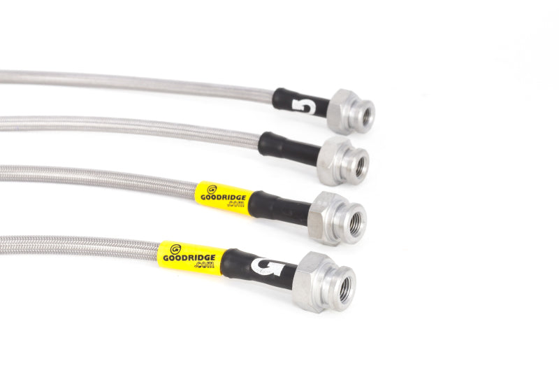 Goodridge 00-06 Chevrolet Tahoe (Rear Disc w/ Stabila Trak) Stainless Steel Brake Line Kit Goodridge Brake Line Kits  AXOPROS