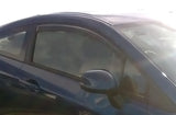 AVS 12-15 Honda Civic Coupe Ventvisor Outside Mount Window Deflectors 2pc - Smoke AVS Wind Deflectors  AXOPROS