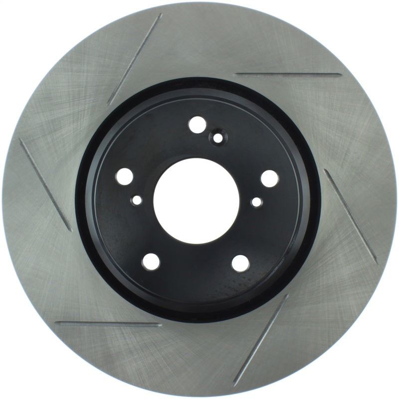 StopTech Sport Slotted 17-18 Acura ILX Front Right Rotor Stoptech Brake Rotors - Slotted  AXOPROS
