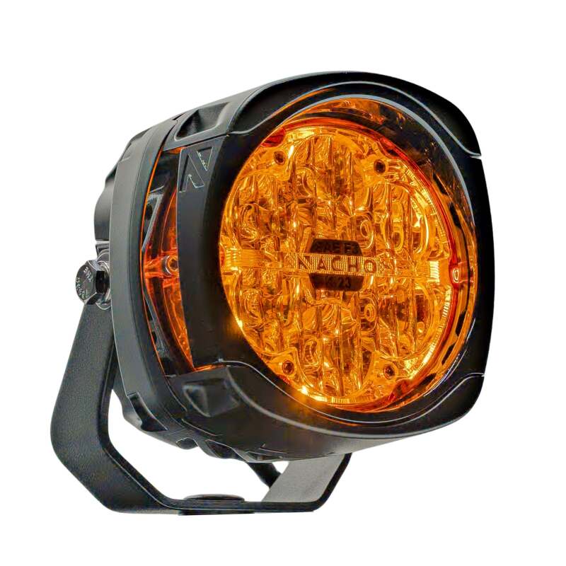 Nacho Lighting Quatro Supreme Adventure - Amber (Pair) Nacho Offroad Technology Headlights  AXOPROS