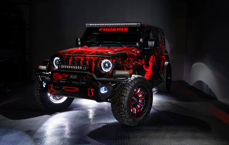 Oracle Oculus Bi-LED Projector Headlights for Jeep JL/Gladiator JT - w/ Simple Cntrl SEE WARRANTY ORACLE Lighting Headlights  AXOPROS