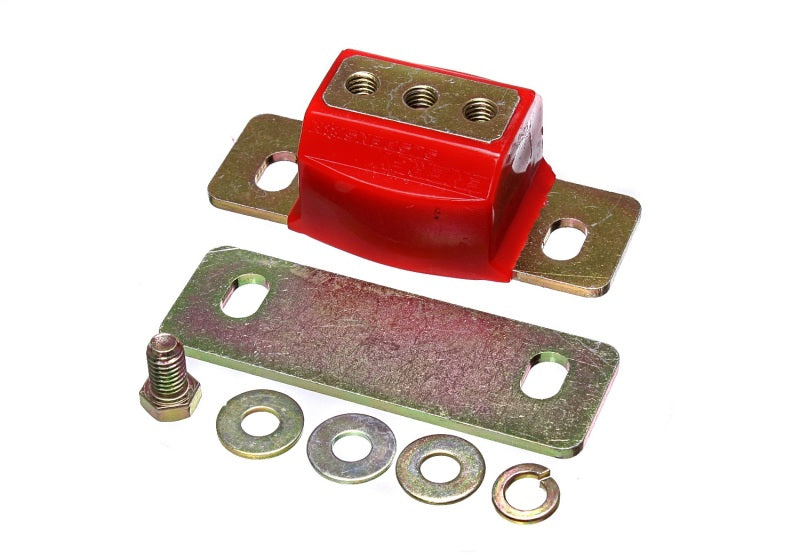 Energy Suspension 99-13 Chevrolet Silverado 1500 Trans Mount - Red Energy Suspension Bushing Kits  AXOPROS