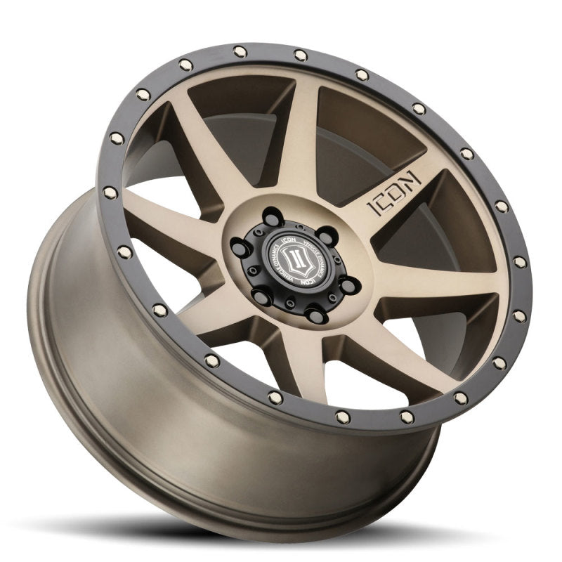 ICON Rebound 20x9 6x5.5 0mm Offset 5in BS Bronze Wheel ICON Wheels - Cast  AXOPROS