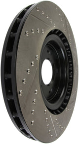 StopTech Slotted & Drilled Sport Brake Rotor Stoptech Brake Rotors - Slot & Drilled  AXOPROS