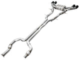 AWE Tuning 2021+ Cadillac CT4-V Blackwing SwitchPath Exhaust - Diamond Black Tips AWE Tuning Catback  AXOPROS