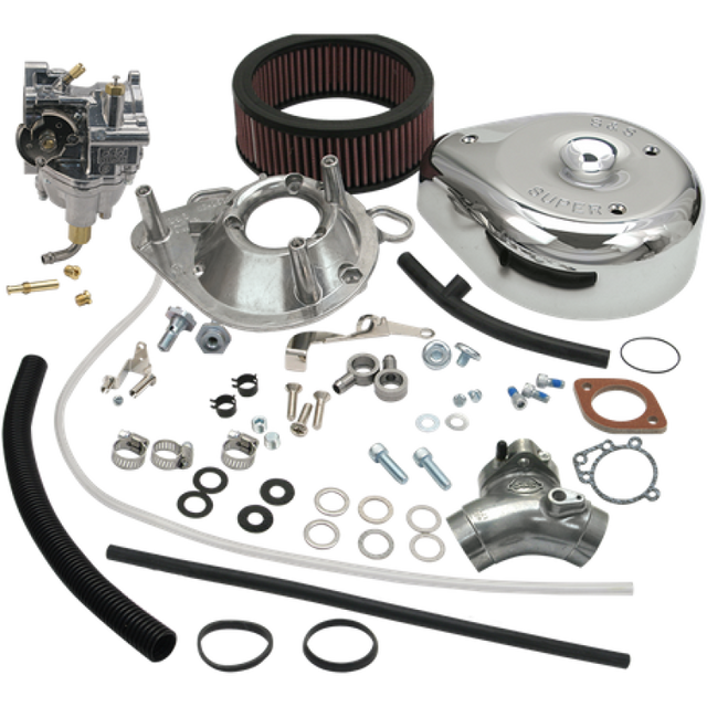 S&S Cycle 99-05 BT Models Super E Carburetor Kit S&S Cycle Carburetor Rebuild Kits  AXOPROS