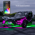 XKGLOW XK Glow LED Underglow Light Kit for Polaris Slingshot XKCHROME Smartphone App Controller (Advanced) Light Accessories and Wiring aftermarket performance part
