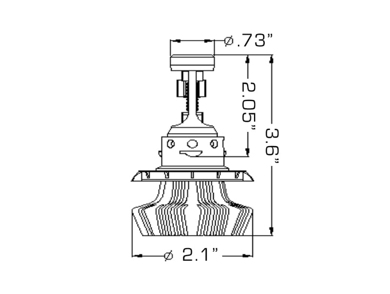 Oracle H13 4000 Lumen LED Headlight Bulbs (Pair) - 6000K ORACLE Lighting Bulbs  AXOPROS