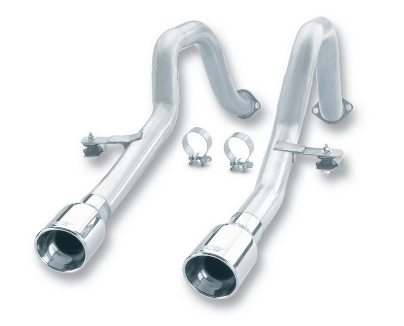 Borla 97-04 Chevrolet Corvette 5.7L 8cyl RWD Very Aggressive Catback Exhaust - Off-Road/Racing Borla Axle Back  AXOPROS