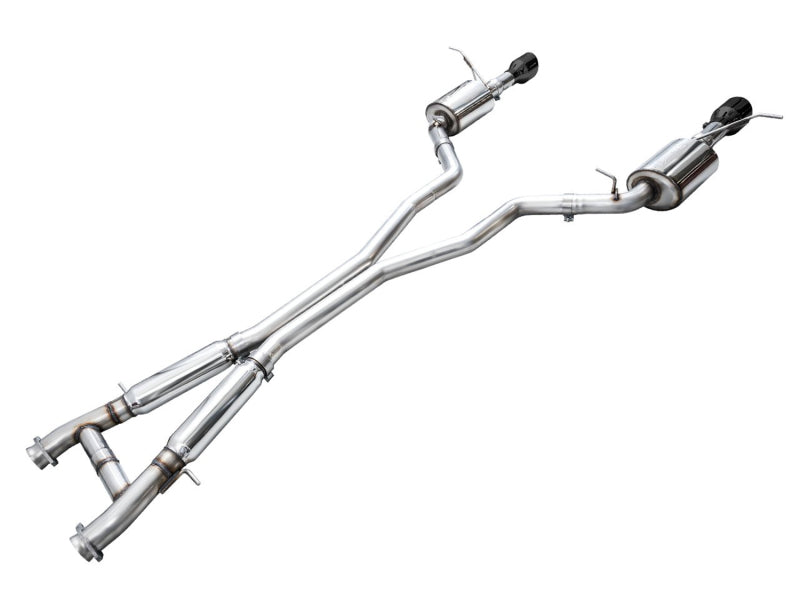 AWE Tuning 18-23 Dodge Durango SRT & Hellcat Touring Edition Exhaust - Diamond Black Tips AWE Tuning Catback  AXOPROS