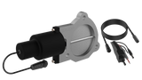QTP 3.5in Bolt-On QTEC Electric Cutout Valve - Single QTP Exhaust Cutouts  AXOPROS