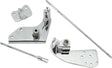Bikers Choice 87-99 Softail Chrome 3 Inch Extended Forward Control Kit Bikers Choice Footpegs  AXOPROS