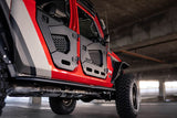DV8 Offroad 18-22 Jeep Wrangler JL/JT Spec Series Half Doors - Rear Set DV8 Offroad Doors  AXOPROS