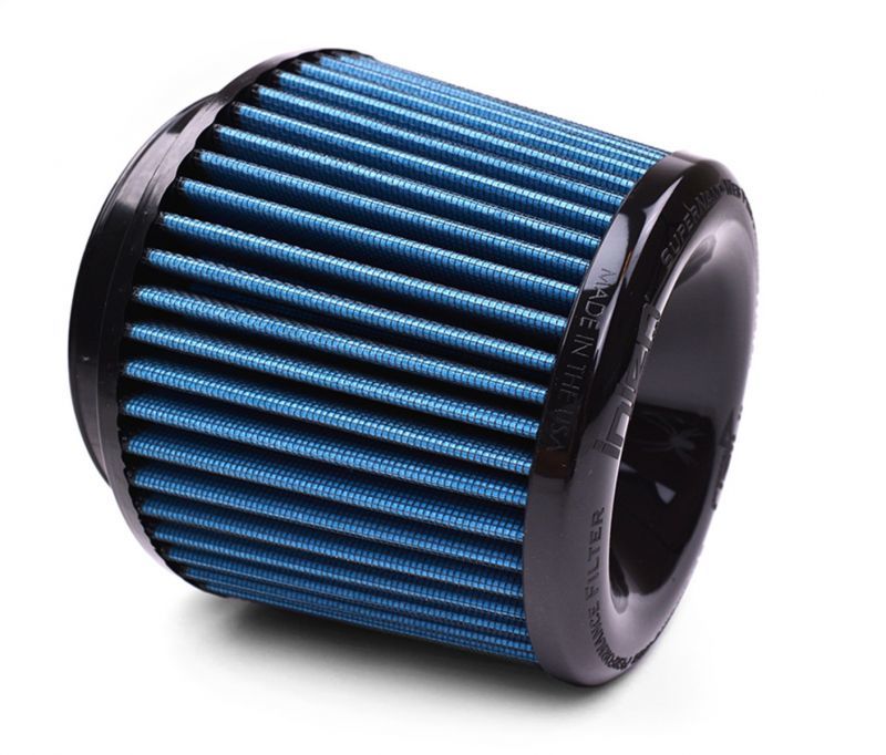 Injen AMSOIL Replacement Nanofiber Dry Air FIlter 5in Flange Diameter/6.5in Base/5in Height/70 Pleat Injen Air Filters - Drop In  AXOPROS