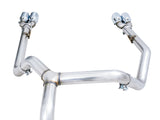AWE Tuning 4th Gen GM 1500 5.3L 0FG Catback Split Rear Exit (w/ Bumper Cutouts) - Quad Chrome Tips AWE Tuning Catback  AXOPROS