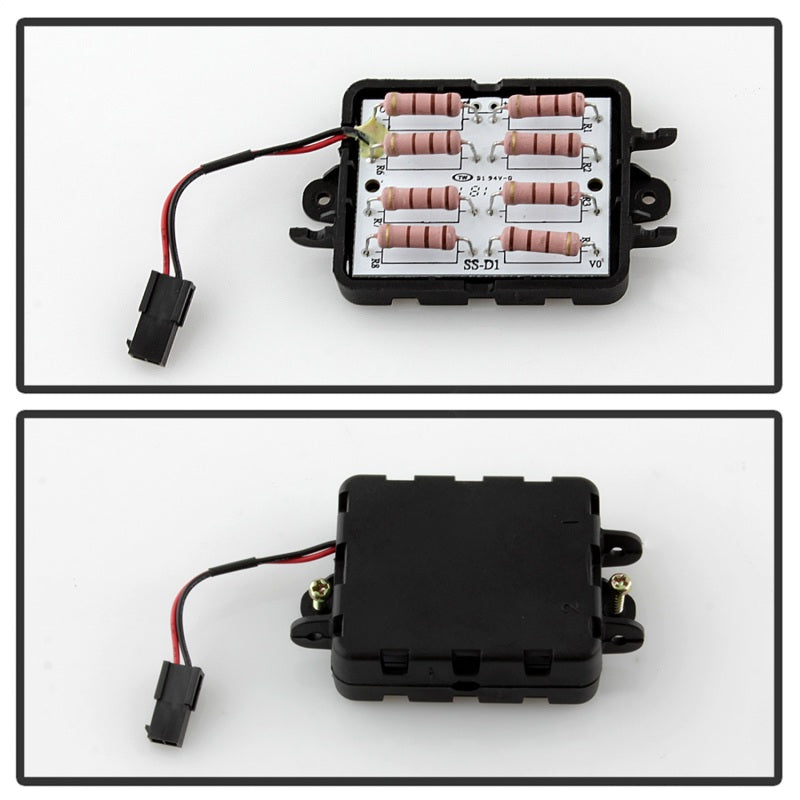 Spyder Ford F150 04-08 Styleside Tail Light V2 - LED - Black Smoke ALT-YD-FF15004V2-LBLED-BSM SPYDER Tail Lights  AXOPROS