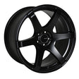 Enkei T6S 18x8.5 45mm Offset 5x100 Bolt Pattern 72.6 Bore Matte Black Wheel Enkei Wheels - Cast  AXOPROS