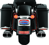 Kuryakyn Rear Fender Accents FLHX & FLTR Models Chrome Kuryakyn Exterior Trim  AXOPROS