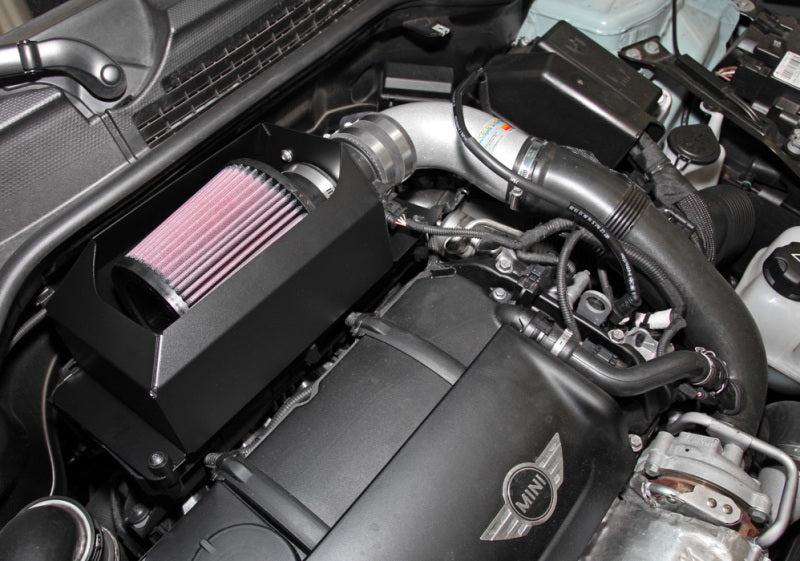 K&N 11-13 Mini Cooper S 1.6L Black Typhoon Performance Intake K&N Engineering Cold Air Intakes  AXOPROS