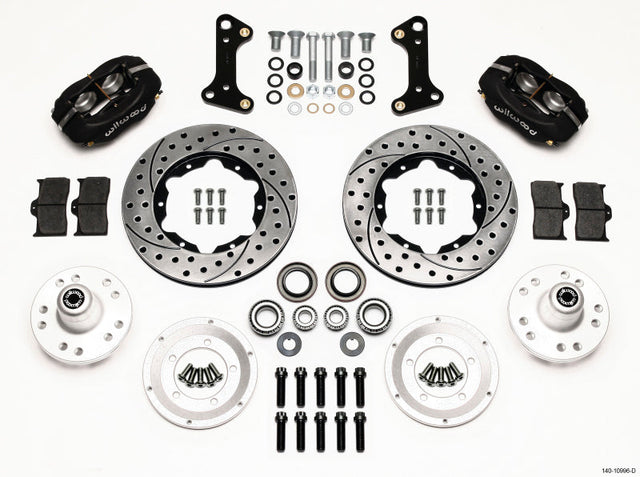 Wilwood Forged Dynalite Front Kit 11.00in Drilled 67-69 Camaro 64-72 Nova Chevelle Wilwood Big Brake Kits  AXOPROS