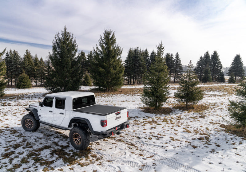 BAK 20-21 Jeep Gladiator Revolver X4s 5ft Bed Cover BAK Tonneau Covers - Roll Up  AXOPROS