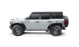 Bushwacker 2021+ Ford Bronco 4-Door Pocket Style Flares 4pc - Black Bushwacker Fender Flares  AXOPROS
