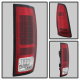 Spyder Dodge Ram 1500 13-14 13-14 LED Tail Lights LED Model only - Red Clear ALT-YD-DRAM13-LED-RC SPYDER Tail Lights  AXOPROS