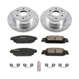 Power Stop 15-19 Cadillac Escalade Rear Z23 Evolution Sport Brake Kit PowerStop Brake Kits - Performance D&S  AXOPROS