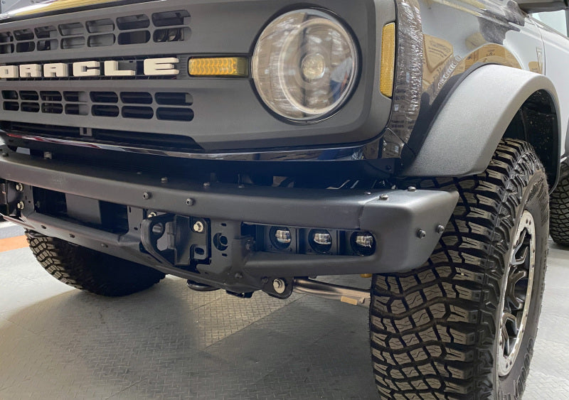 ORACLE Lighting 21-22 Ford Bronco Triple LED Fog Light Kit for Steel Bumper - White ORACLE Lighting Fog Lights  AXOPROS