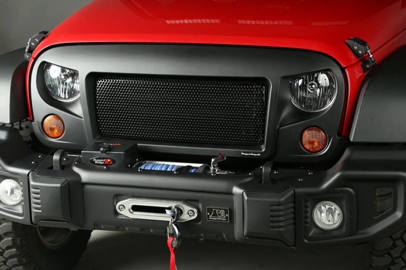 Rugged Ridge Spartan Grille 07-18 Jeep Wrangler JK Rugged Ridge Grilles  AXOPROS