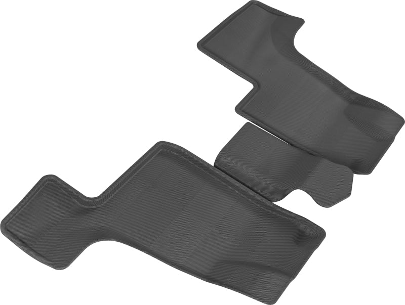 3D MAXpider 20132018 Mercedes-Benz GLS-Class/GL-Class X166 Kagu 3rd Row Floormats - Black 3D MAXpider