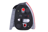 ANZO 1996-2000 Honda Civic Taillights Red/Smoke ANZO Tail Lights  AXOPROS