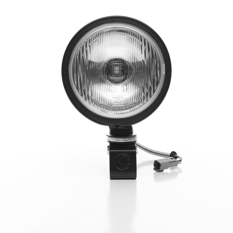 KC HiLiTES Daylighter 6in. Halogen Light 100w Spread Beam (Pair Pack System) - Black SS KC HiLiTES Light Bars & Cubes  AXOPROS