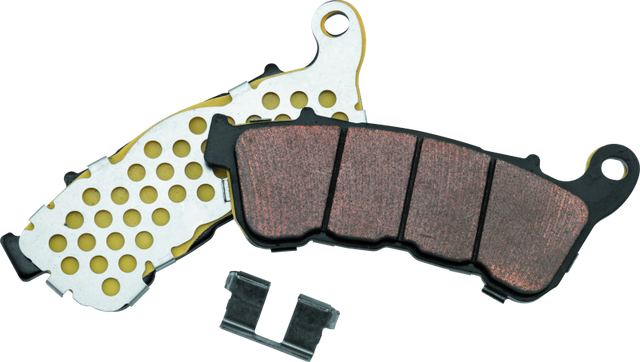 Twin Power 14-Up XL Sintered Brake Pads Replaces H-D 41300004 Front TwinPower Brake Pads - Performance  AXOPROS