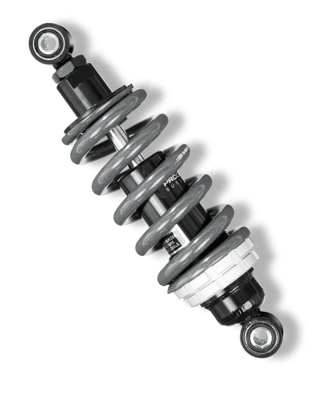 Progressive 14-20 Honda Grom MiniMoto Shock 9.5in Standard - Black Progressive Shocks and Struts  AXOPROS