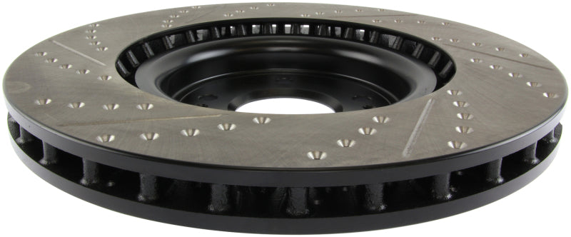 StopTech Slotted & Drilled Sport Brake Rotor Stoptech Brake Rotors - Slot & Drilled  AXOPROS