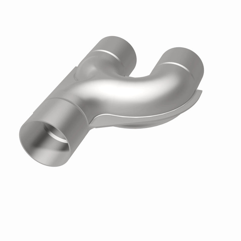 MagnaFlow Smooth Trans Y 2.50inch SS 90 deg. Magnaflow Y Pipes  AXOPROS
