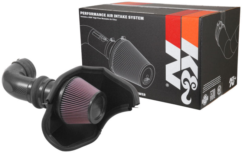 K&N 2016-2017 Cadillac CTS-V 6.2L V8 Aircharger Performance Intake K&N Engineering Cold Air Intakes  AXOPROS