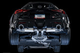 AWE 2020 Toyota Supra A90 Resonated Touring Edition Exhaust - 5in Chrome Silver Tips AWE Tuning Catback  AXOPROS