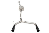 Corsa 21-25 Ford Bronco 2.7L 4-Door 2.75in Cat-Back Dual Rear Exhaust w/ 4in Straight-Cut Black Tips CORSA Performance Catback  AXOPROS