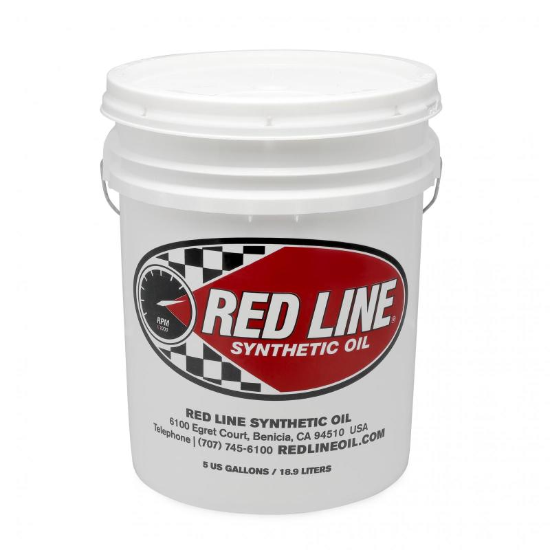 Red Line 75W85 GL-5 Gear Oil - 5 Gallon Red Line Gear Oils  AXOPROS