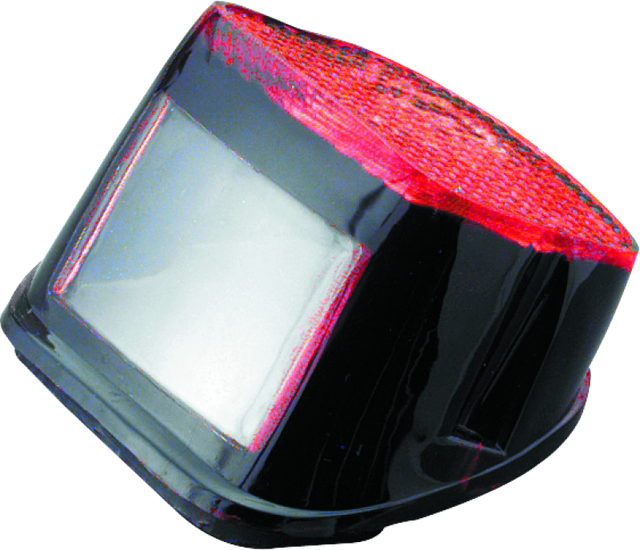 Bikers Choice 73-98 Big Twin & XL Blacked Out Taillight Lens Bikers Choice Tail Lights  AXOPROS