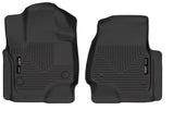 Husky Liners 18-22 Ford Expedition WeatherBeater Black Front Floor Liners Husky Liners Floor Mats - Rubber  AXOPROS