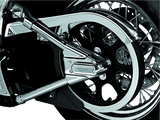Kuryakyn Swingarm Cover Kit - Unlighted 00-07 Softail Models Chrome Kuryakyn Swingarms  AXOPROS
