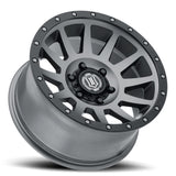 ICON Compression 17x8.5 6x5.5 25mm Offset 5.75in BS 95.1mm Bore Titanium Wheel ICON Wheels - Cast  AXOPROS
