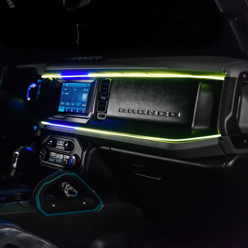 ORACLE Lighting Oracle 21-25 Ford Bronco ColorSHIFT LED Interior Dash Board Kit Headlights aftermarket performance part