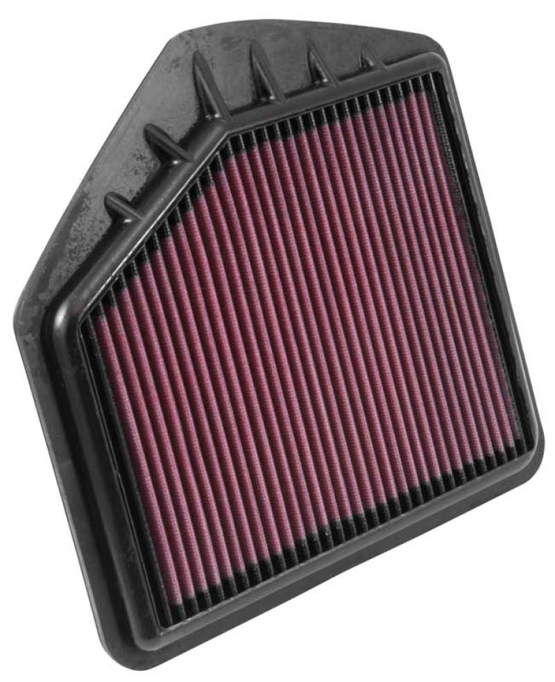 K&N Replacement Panel Air Filter for 2015 Hyundai Genesis Sedan 5.0L V8 (Right) K&N Engineering Air Filters - Drop In  AXOPROS