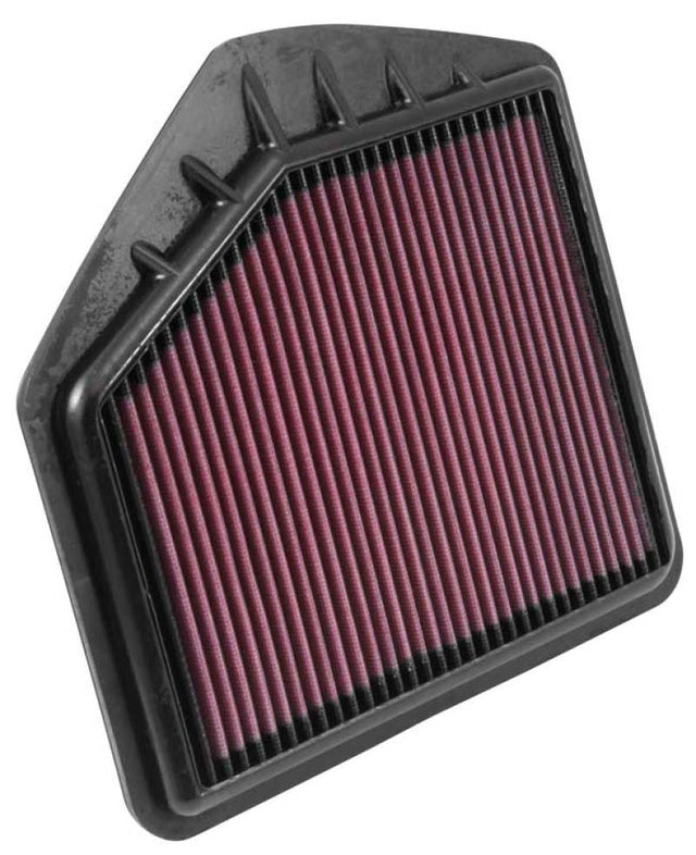 K&N Replacement Panel Air Filter for 2015 Hyundai Genesis Sedan 5.0L V8 (Right) K&N Engineering Air Filters - Drop In  AXOPROS